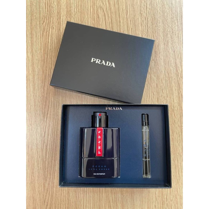 Coffret Prada Luna Rossa Ocean - Eau de parfum 110 ml