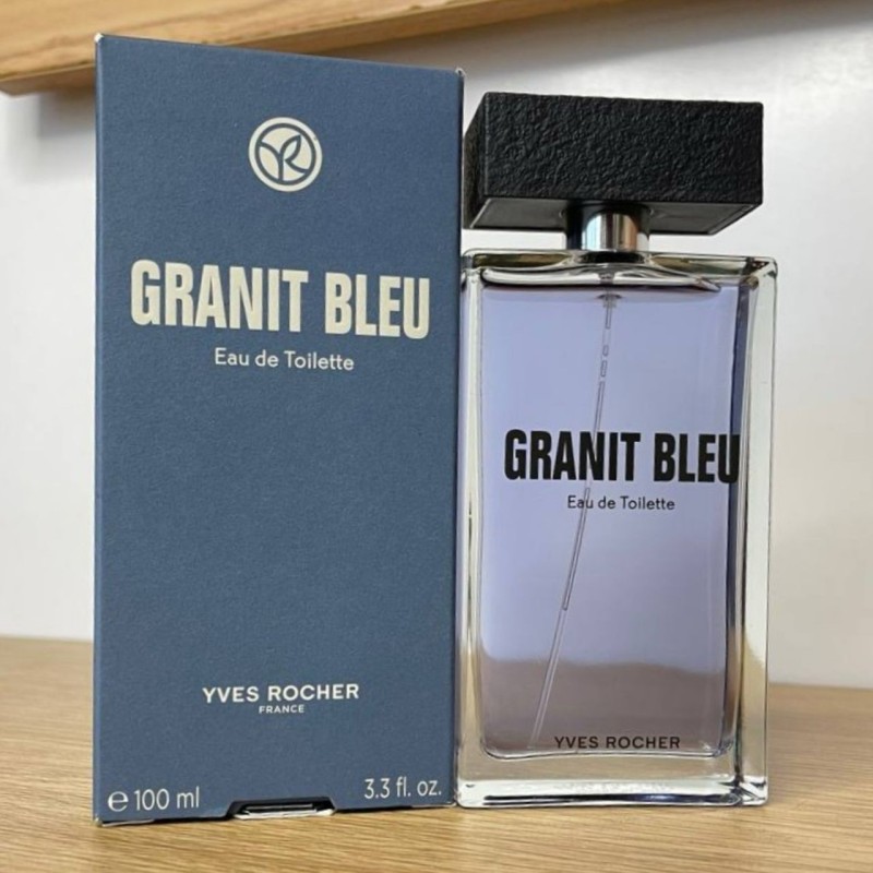 eau de toilette granite bleu yves rocher